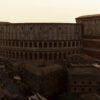CGI reconstruction of the Theatre of Pompey in Ancient Rome