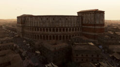 CGI reconstruction of the Theatre of Pompey in Ancient Rome