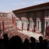 CGI reconstruction of an event in the Theatre of Pompey in Ancient Rome
