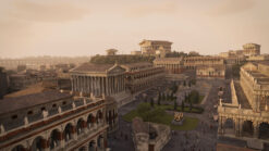 CGI reconstruction of the Forum in Ancient Republic Rome