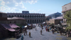 CGI reconstruction of the Forum in Ancient Republic Rome