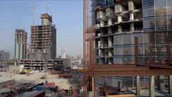 Dubai time-lapse construction
