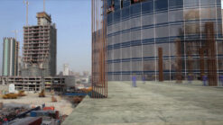 Dubai time-lapse construction