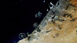 Satellite Timelapse footage of Dubai developing