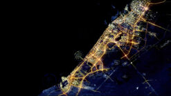 Satellite Timelapse footage of Dubai developing