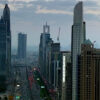 Timelapse footage of Sheikh Zayed Road in Dubai
