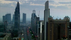 Timelapse footage of Sheikh Zayed Road in Dubai