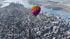 Aerial image of New York City