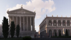 Sunrise over Ancient Rome